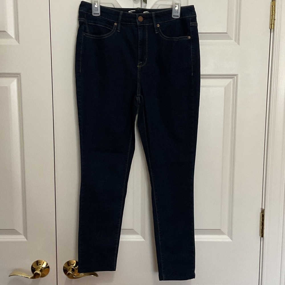 Seven7 Women's Dark Blue Skinny Jeans - Picture 1 of 6
